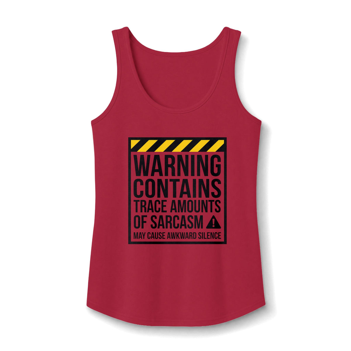 Sarcasm Warning Tank Top