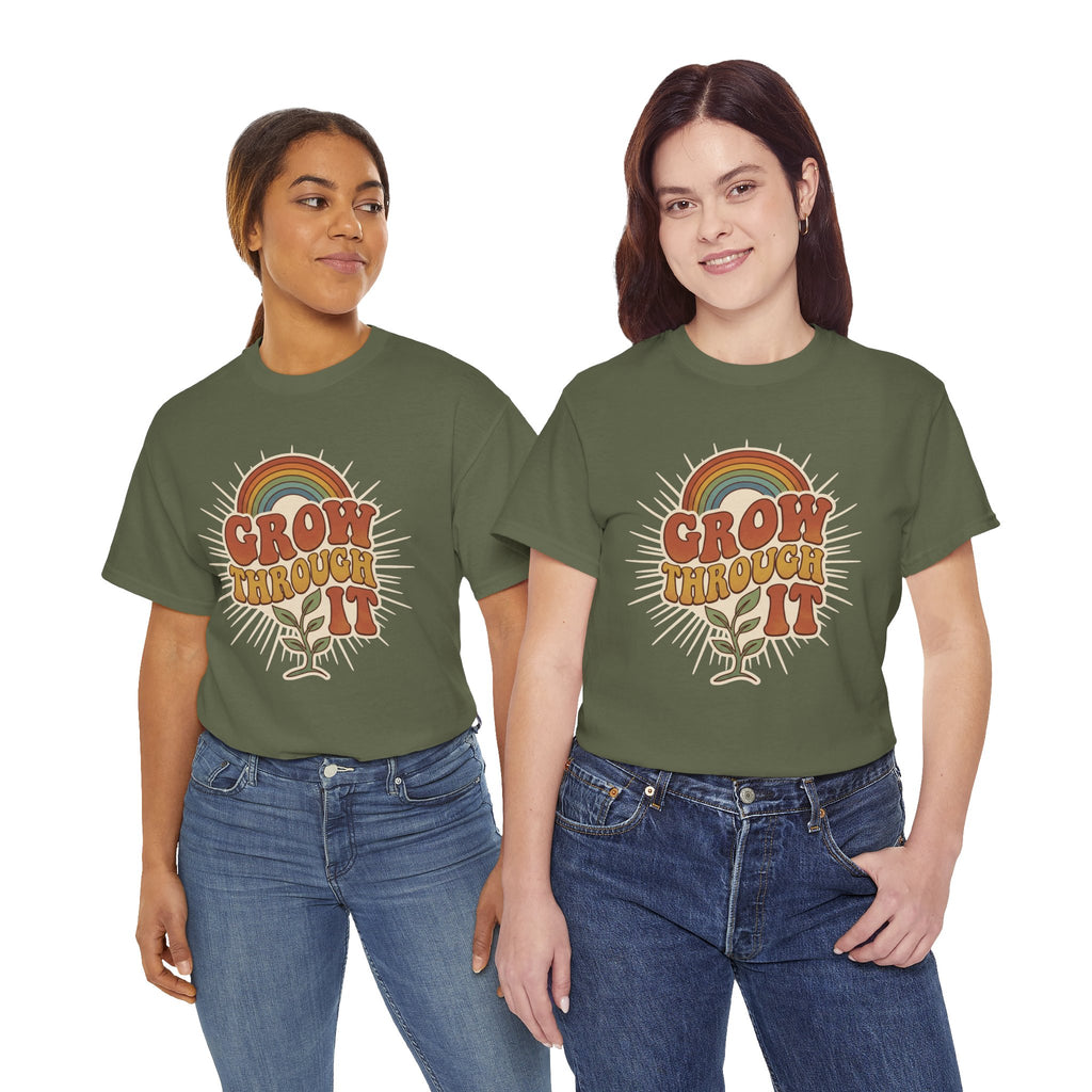 Retro "Grow Through It" Tee