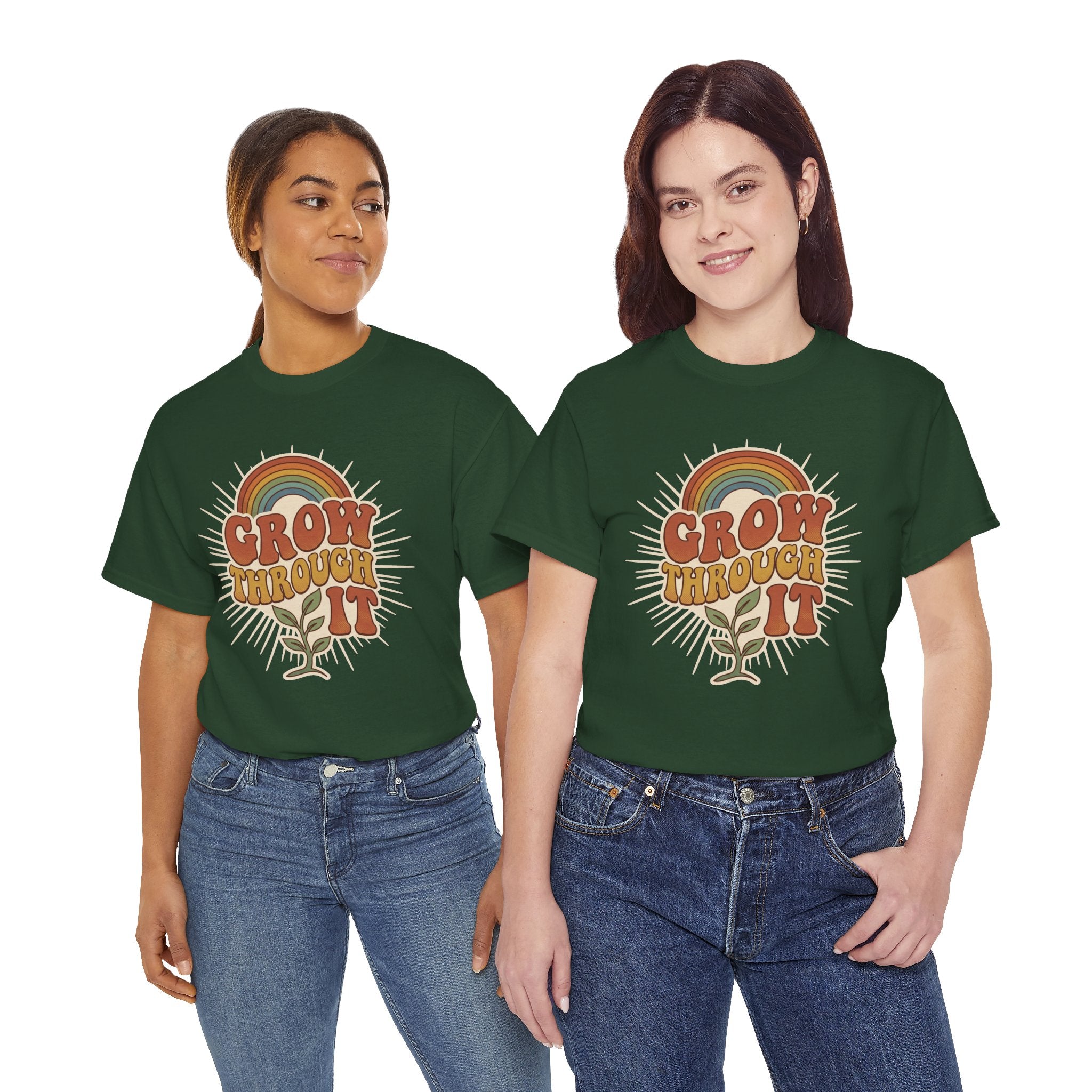 Retro "Grow Through It" Tee