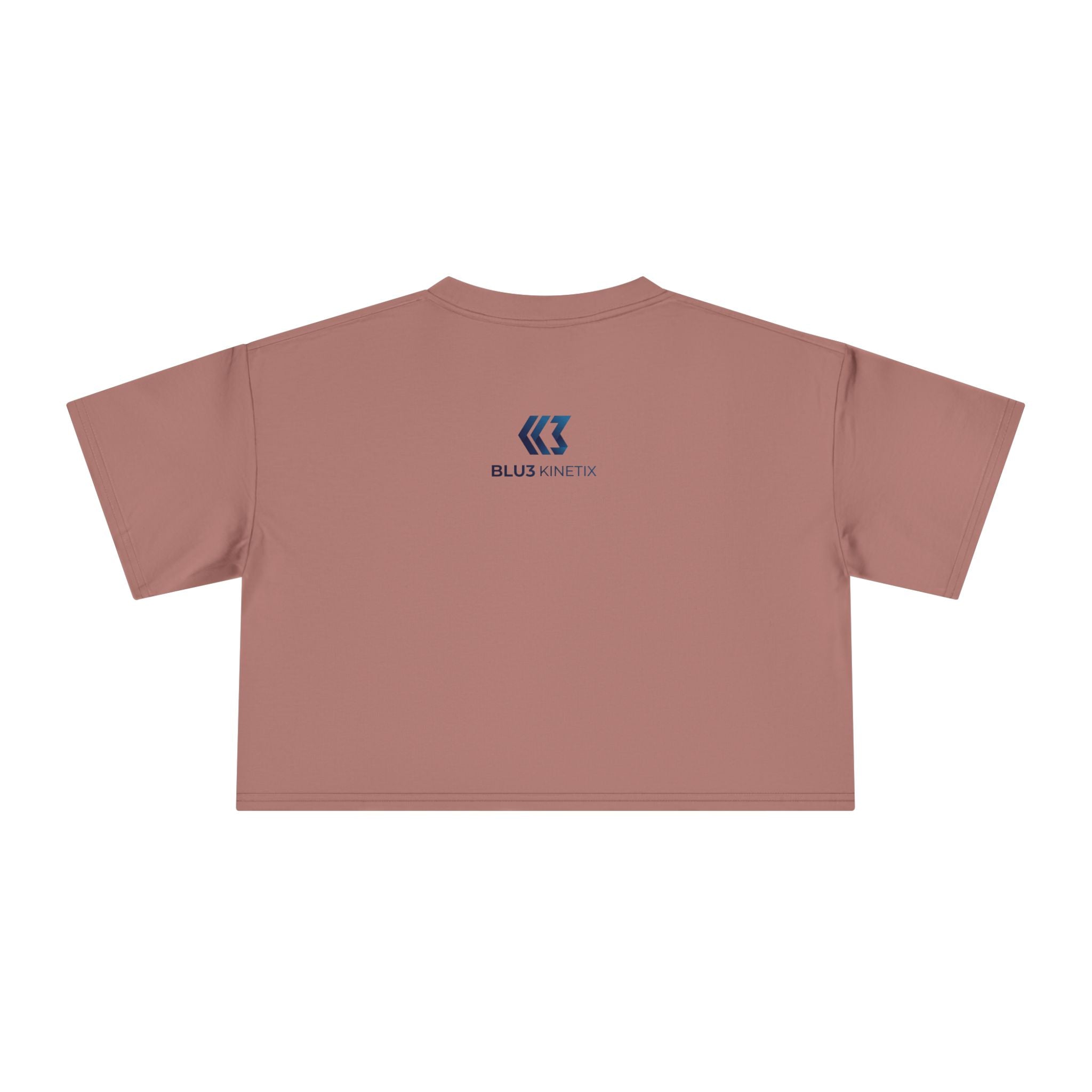 Crop Tee — Nutrition Facts Graphic "Anxiety 80%"