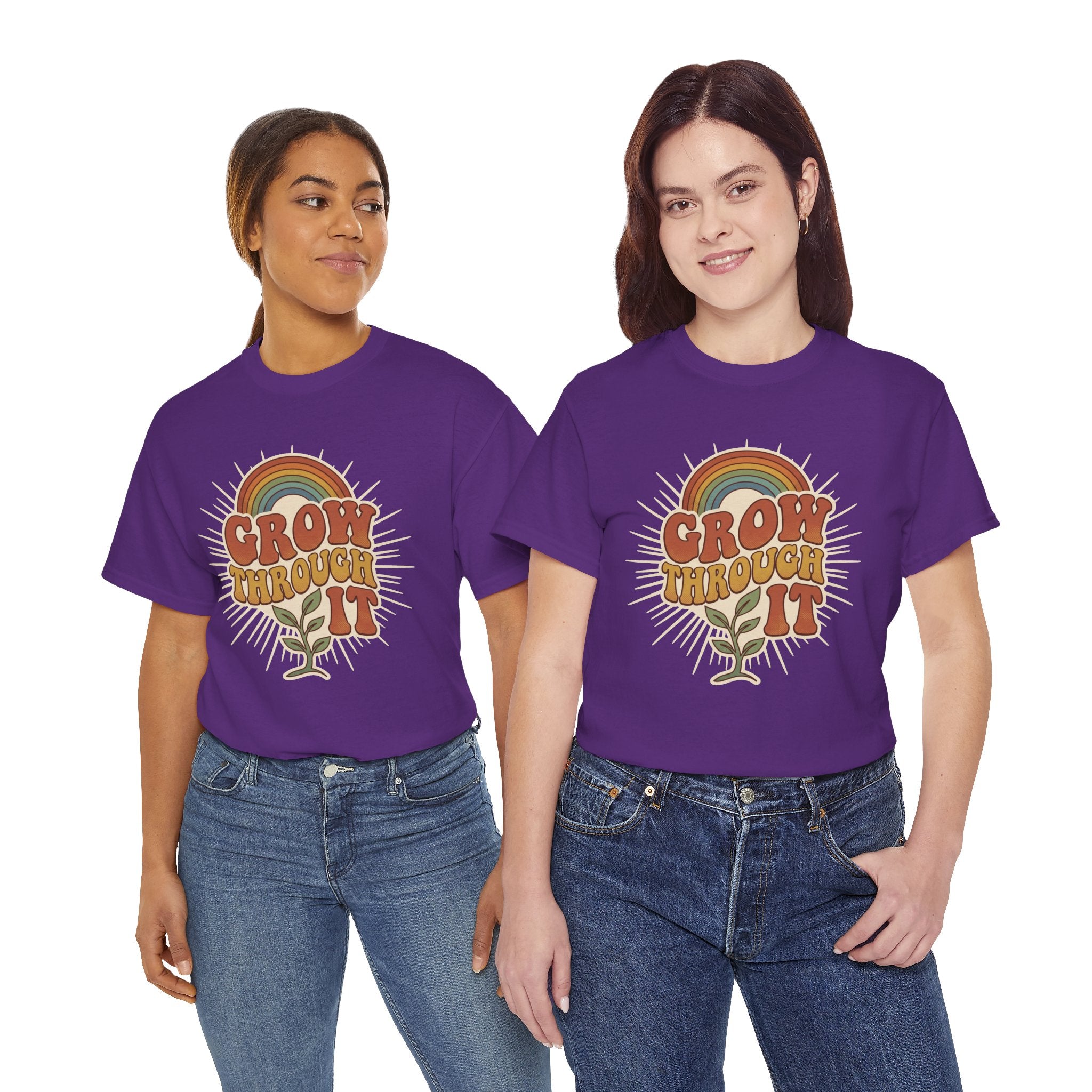 Retro "Grow Through It" Tee
