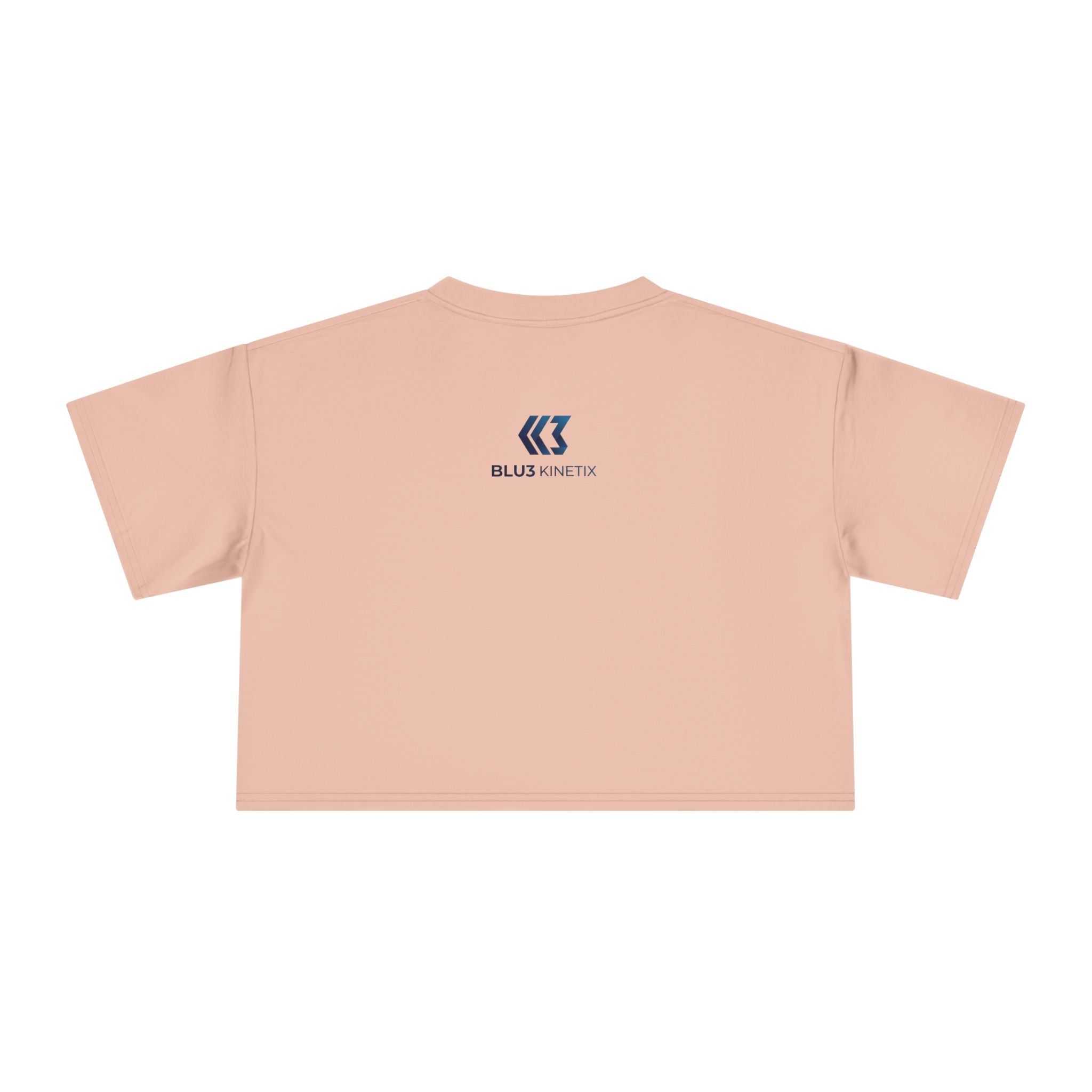 Crop Tee — Nutrition Facts Graphic "Anxiety 80%"
