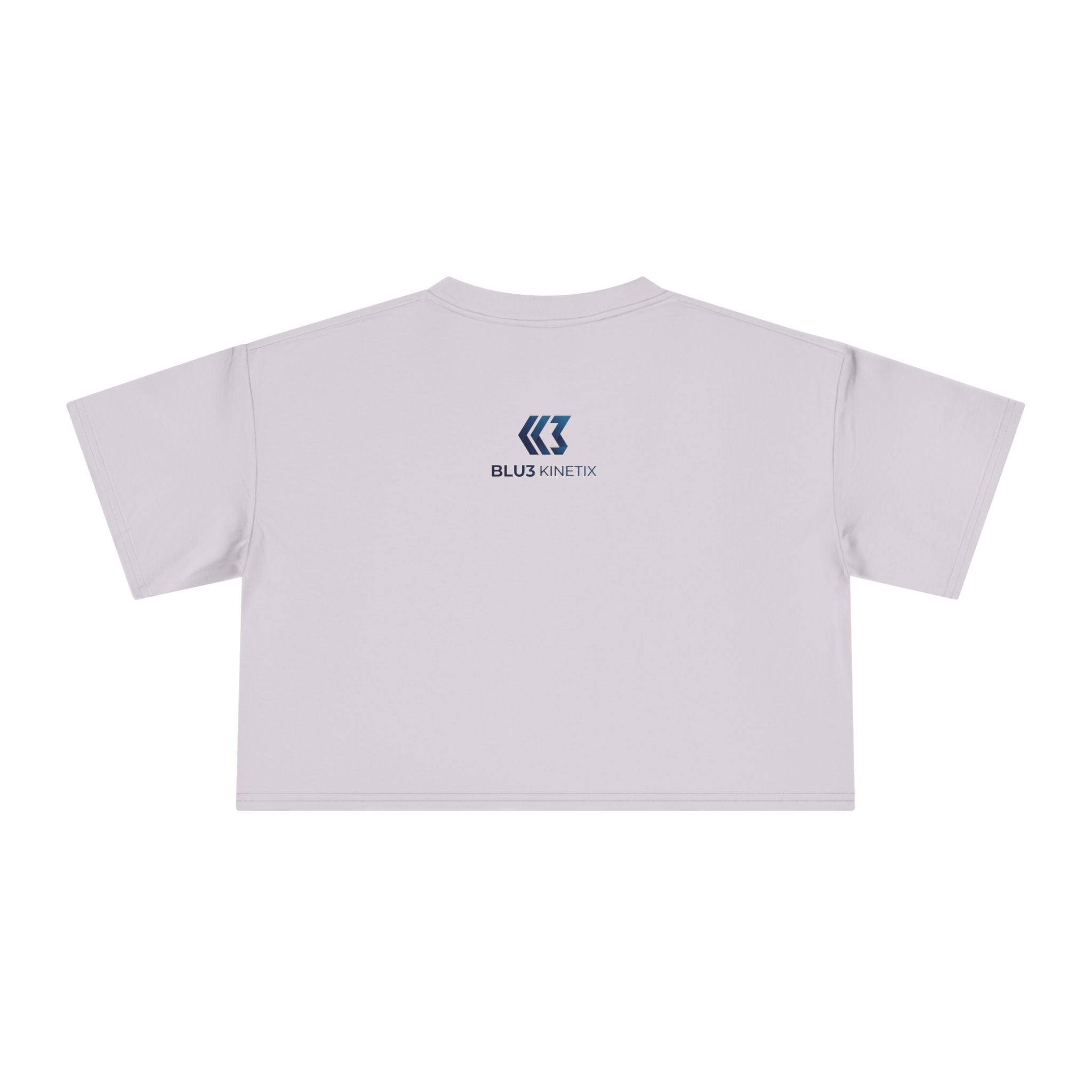 Crop Tee — Nutrition Facts Graphic "Anxiety 80%"