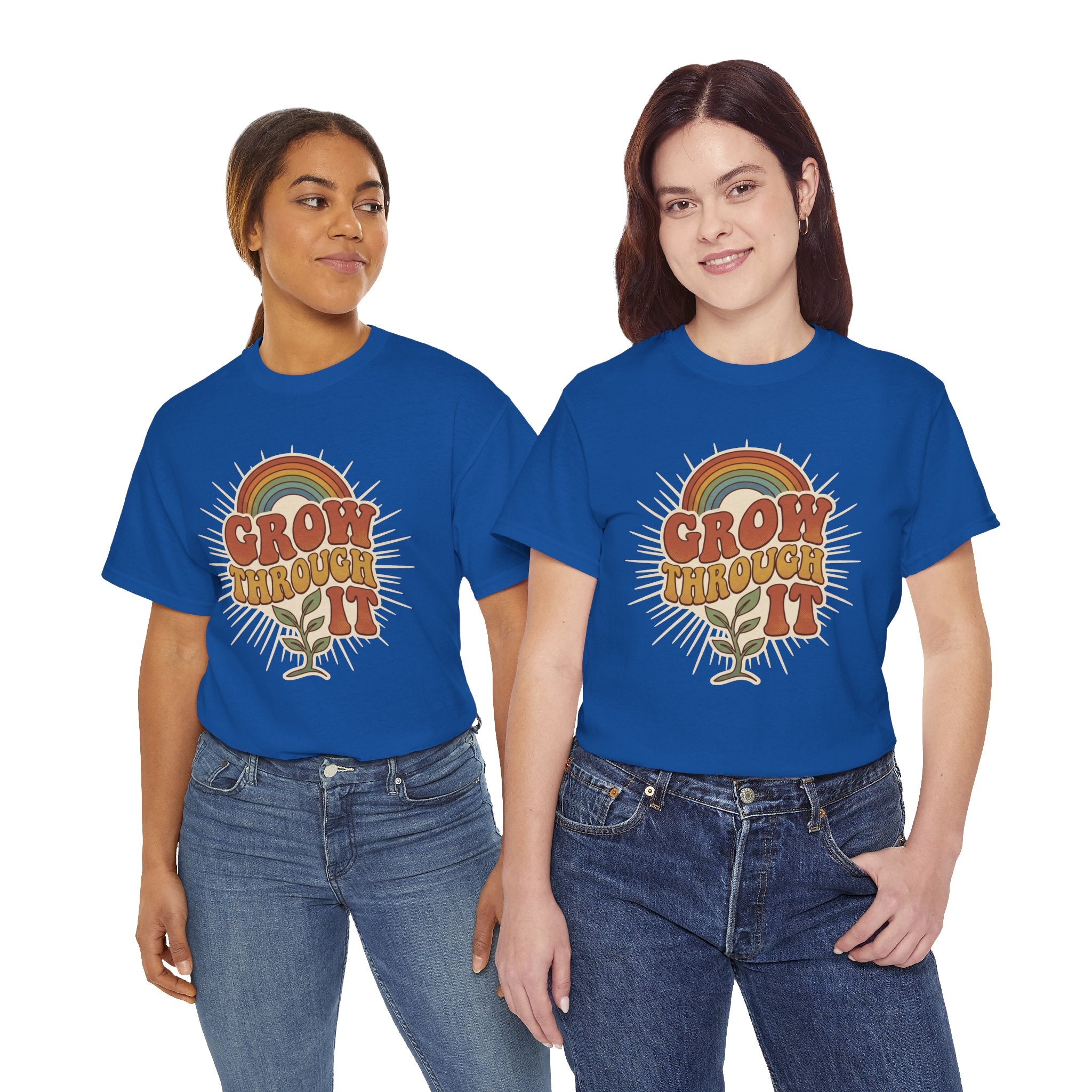Retro "Grow Through It" Tee