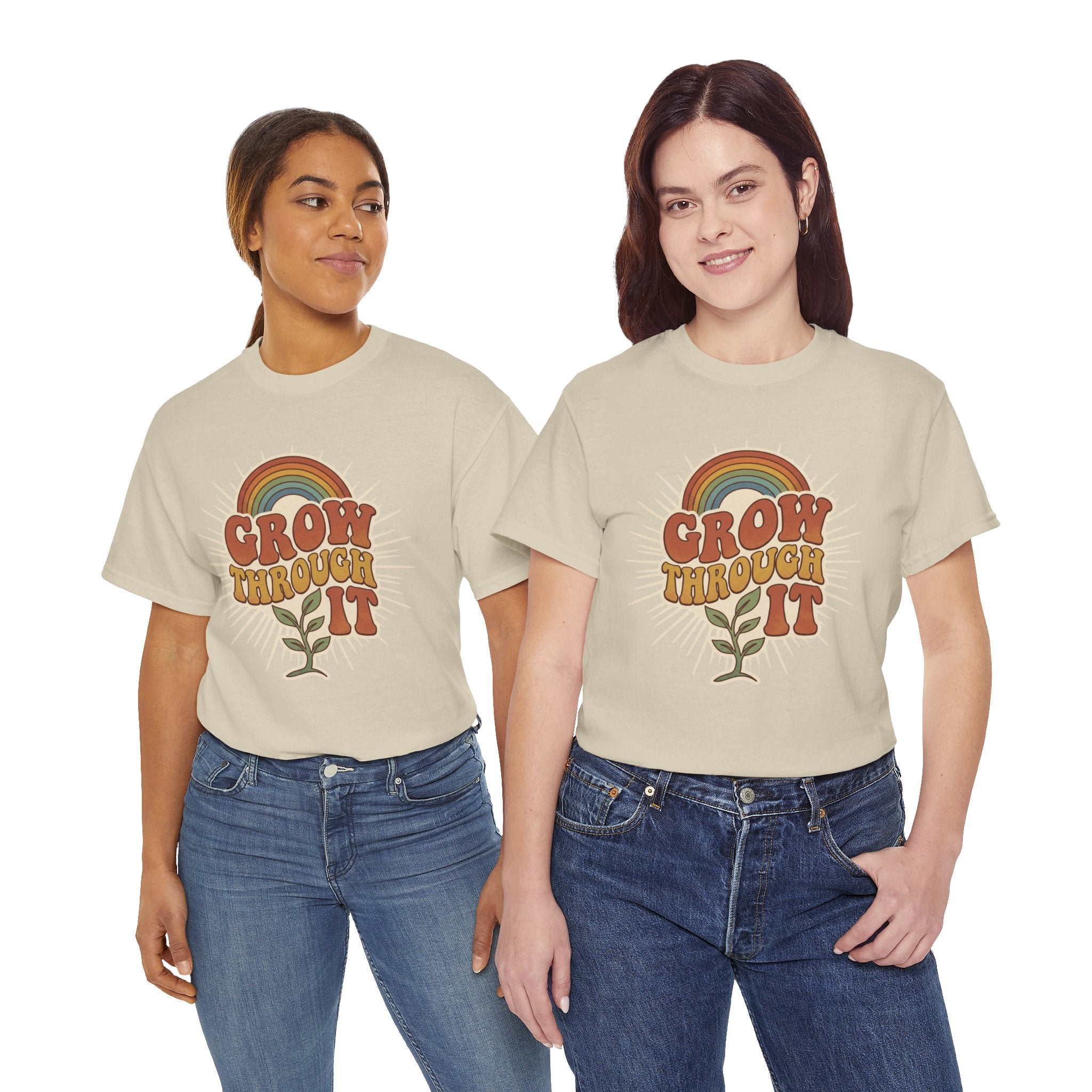 Retro "Grow Through It" Tee