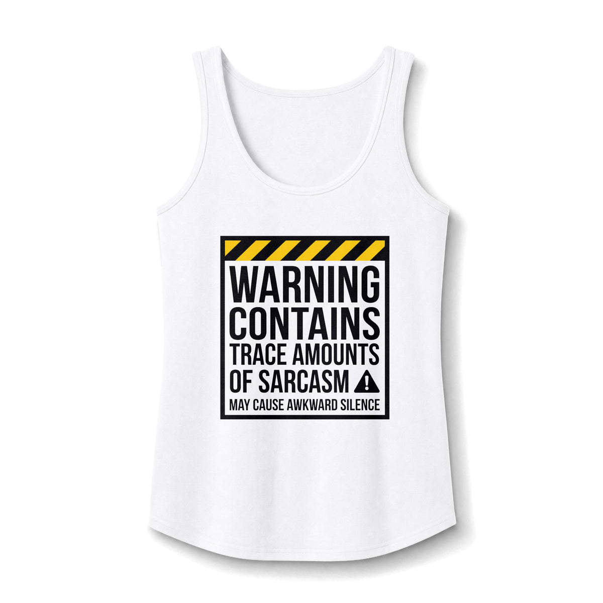 Sarcasm Warning Tank Top