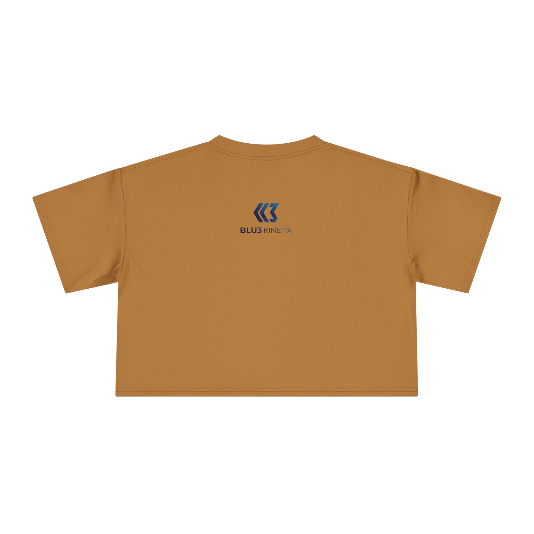Crop Tee — Nutrition Facts Graphic "Anxiety 80%"