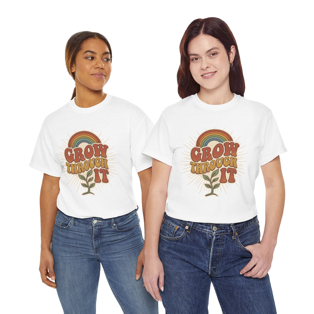 Retro "Grow Through It" Tee