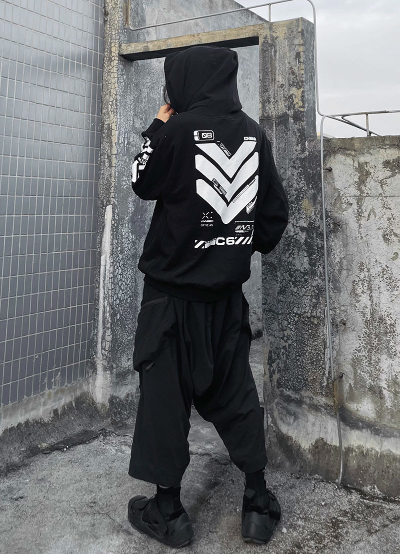 Cyberpunk Neck Gaiter Hoodie