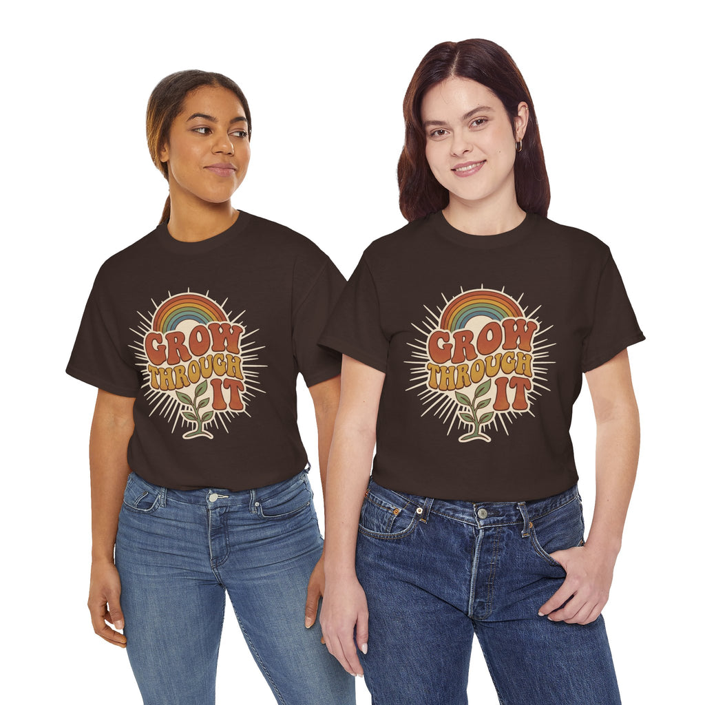 Retro "Grow Through It" Tee