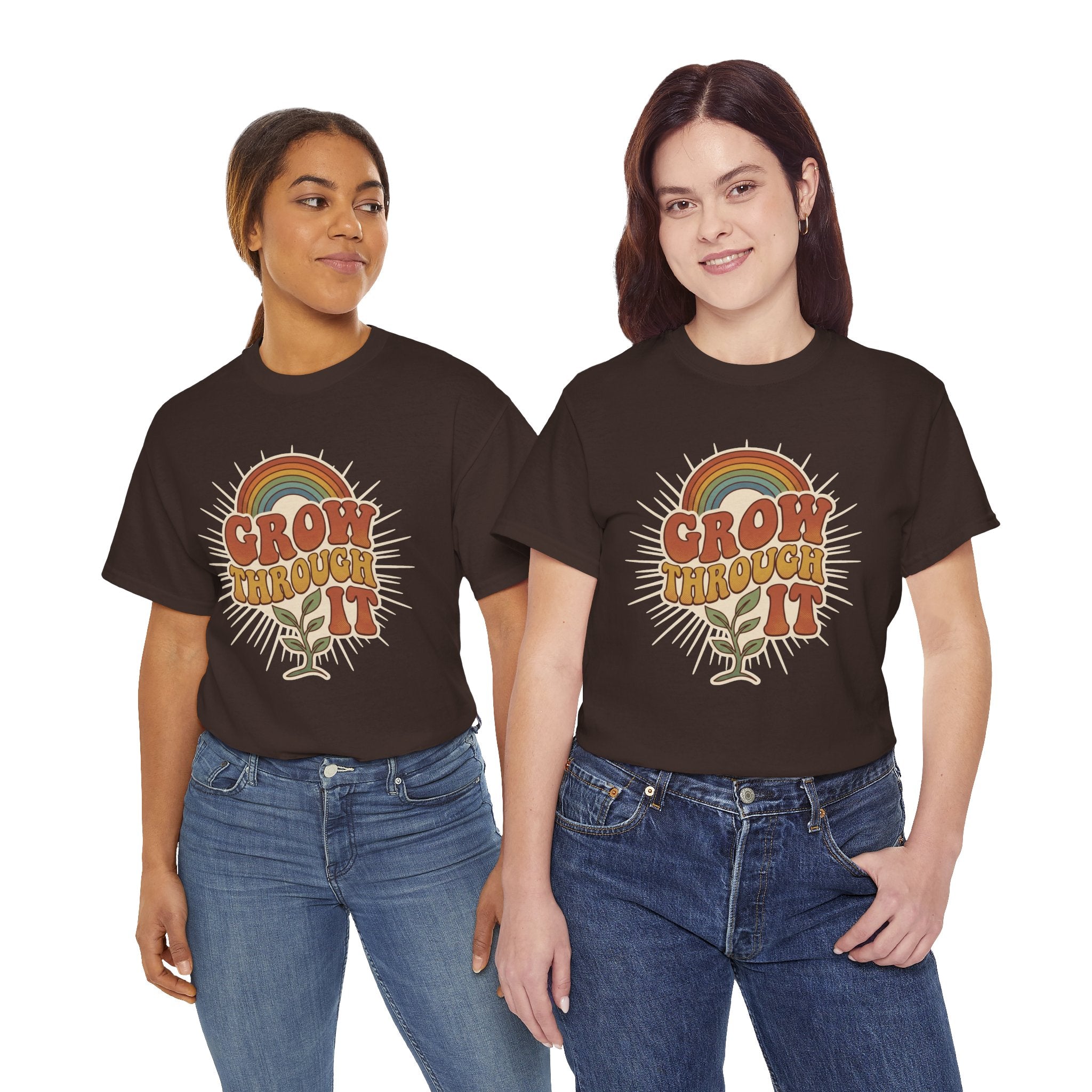 Retro "Grow Through It" Tee