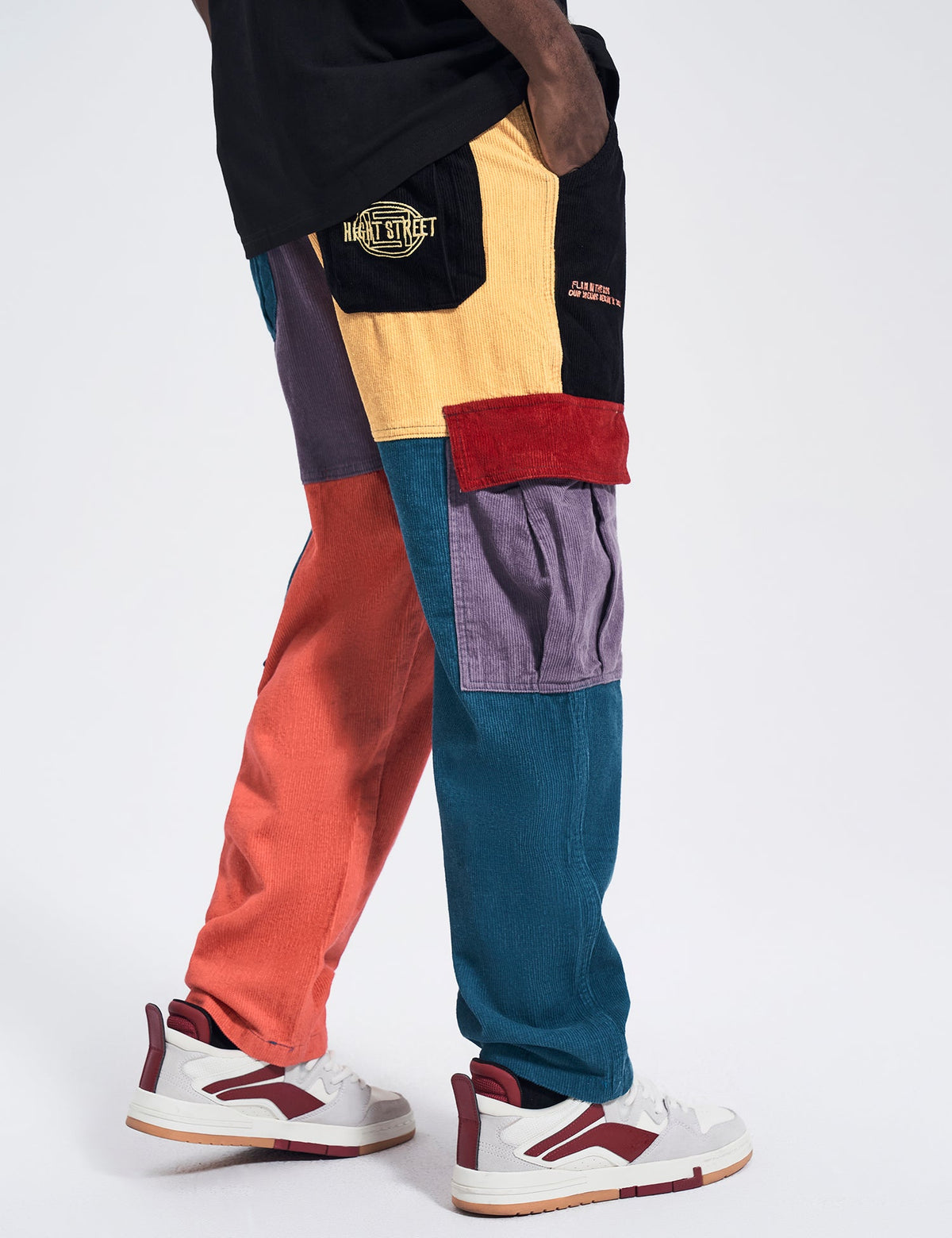 Urban Patchwork Cargo Pants