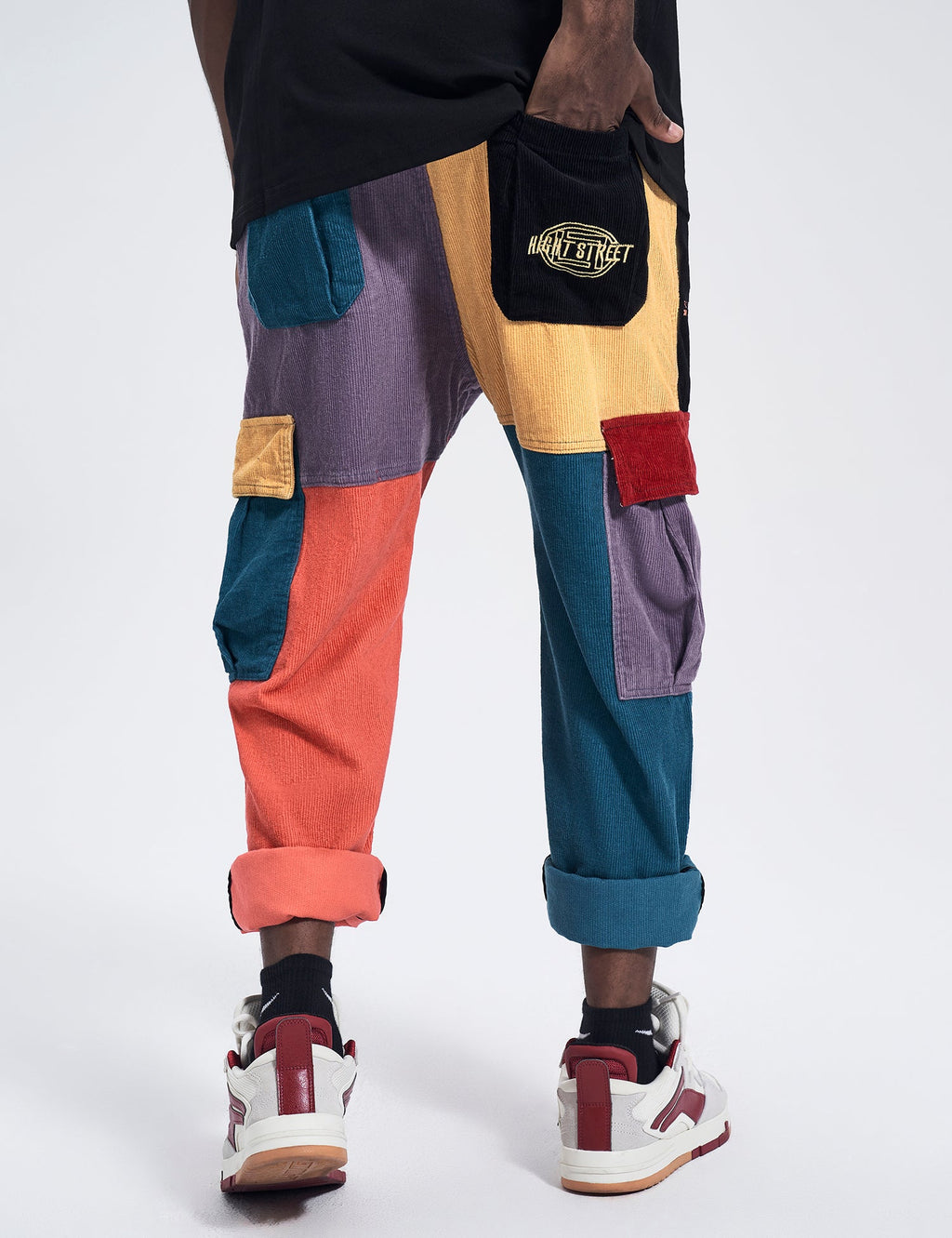 Urban Patchwork Cargo Pants