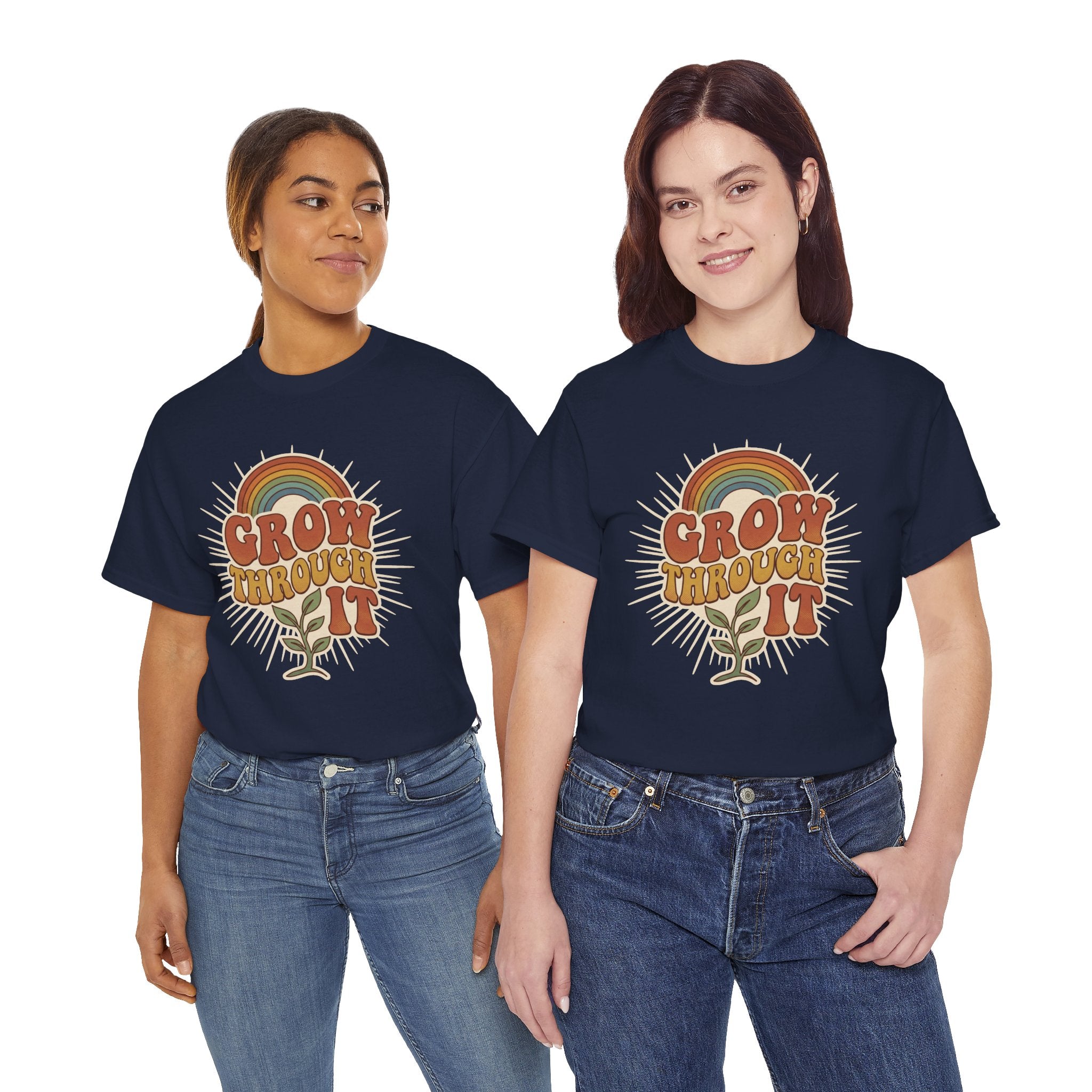 Retro "Grow Through It" Tee