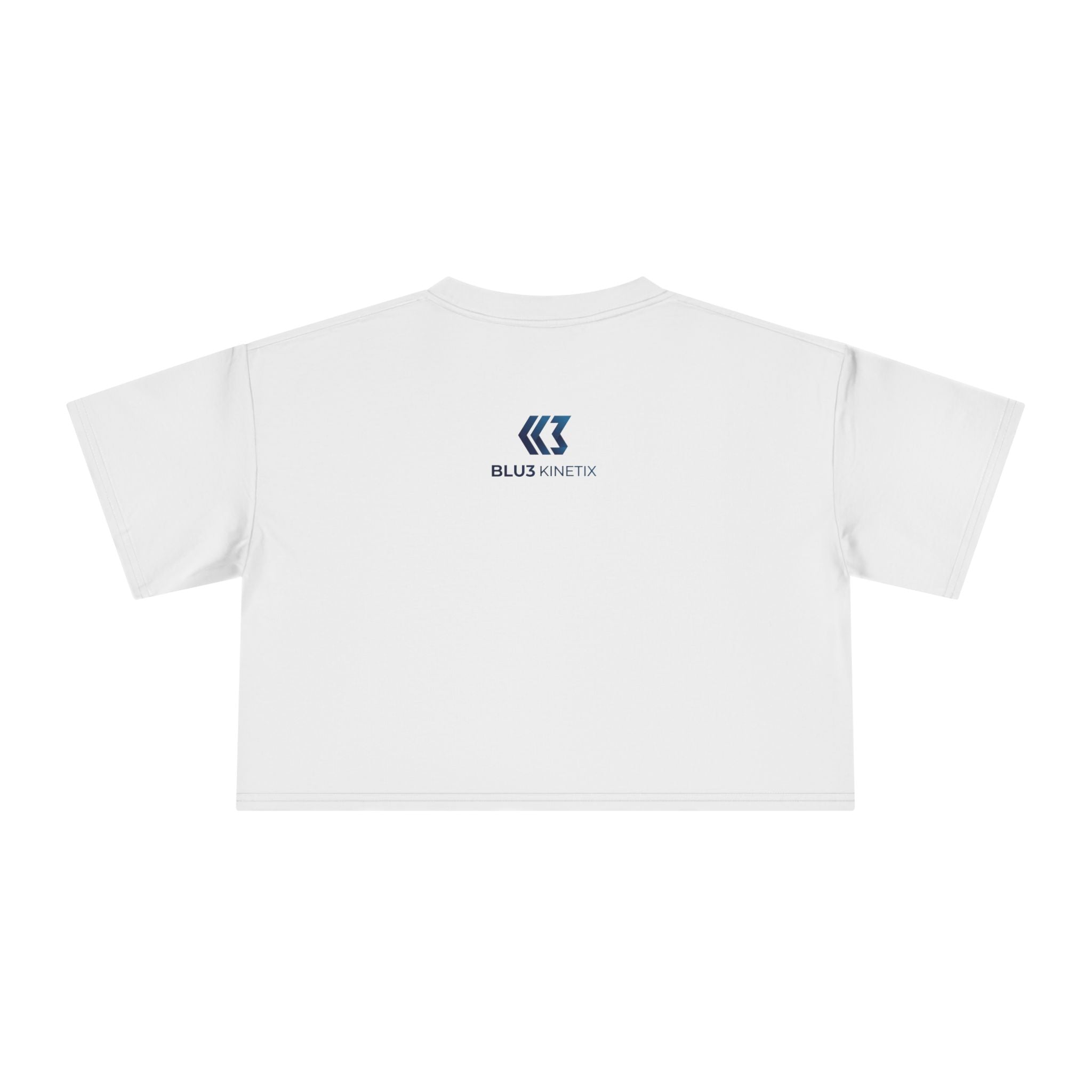 Crop Tee — Nutrition Facts Graphic "Anxiety 80%"