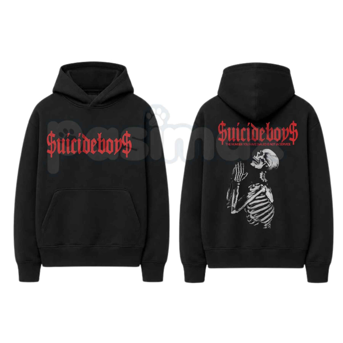 Prayer Skulls Hoodie