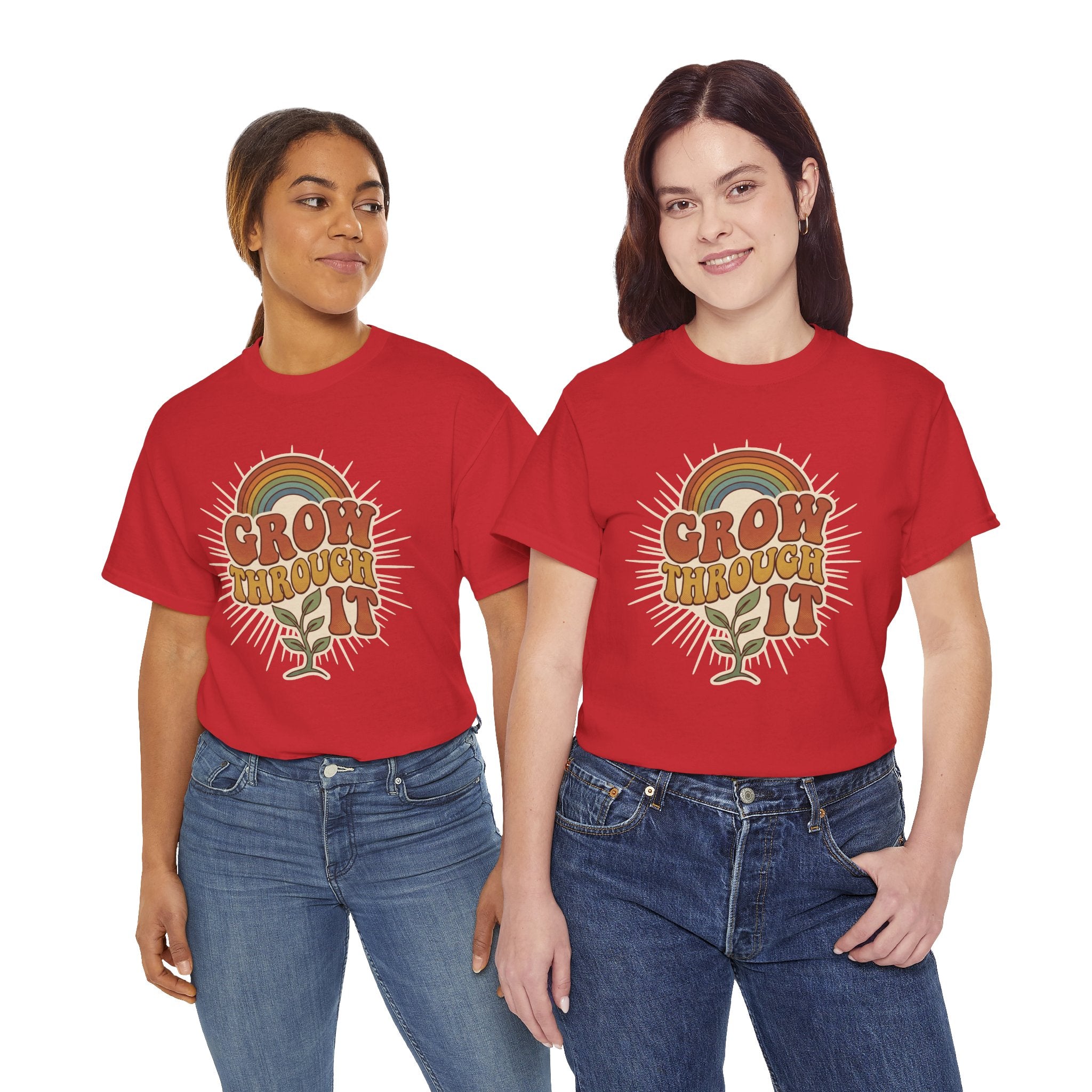 Retro "Grow Through It" Tee