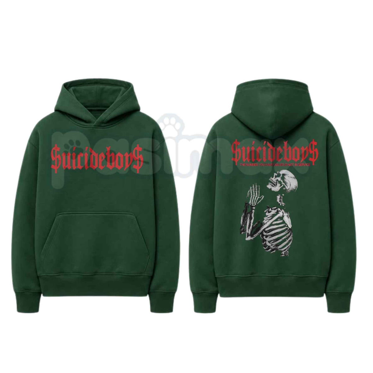 Prayer Skulls Hoodie