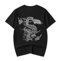 Grey Dragon Embroidered Tee