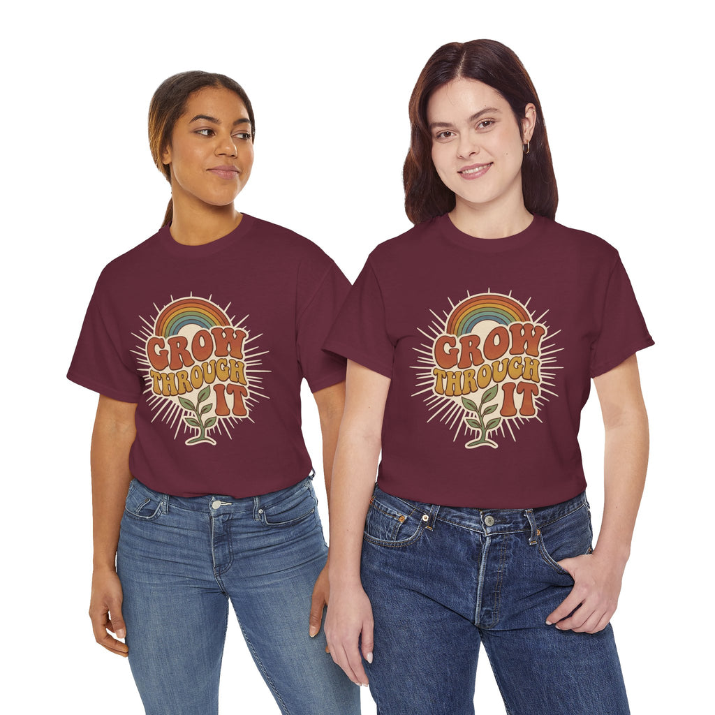 Retro "Grow Through It" Tee