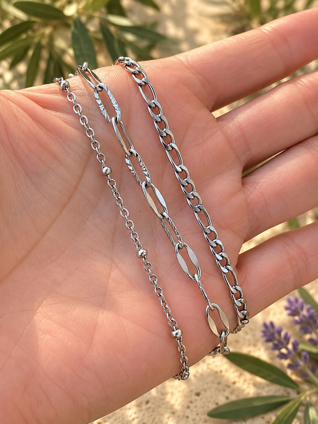 Layered Multi-Chain Necklace