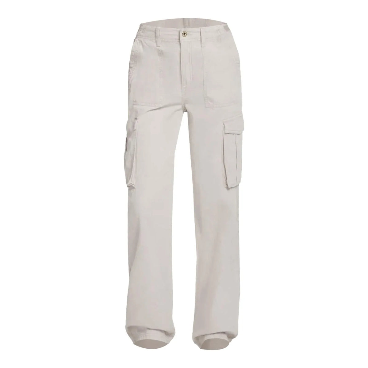 Adjustable Wide-Leg Cargo Pants
