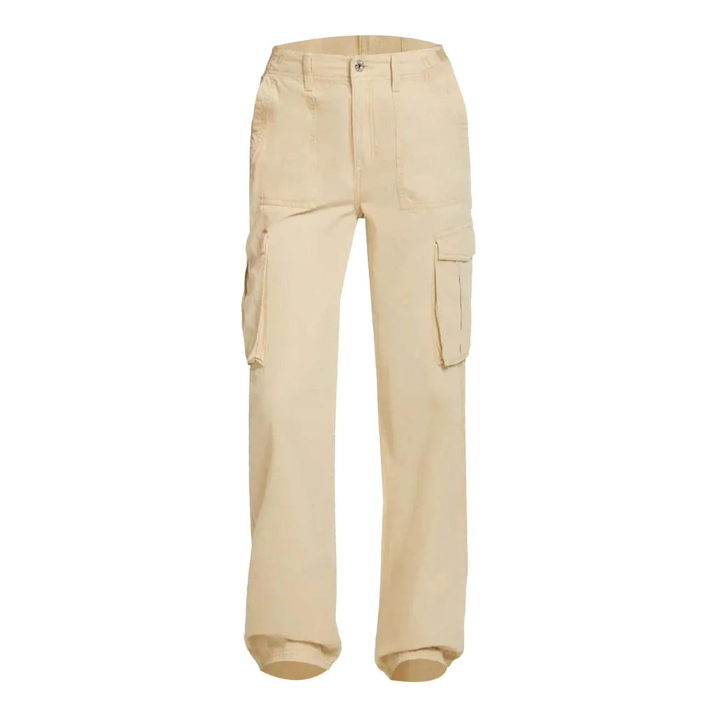 Adjustable Wide-Leg Cargo Pants