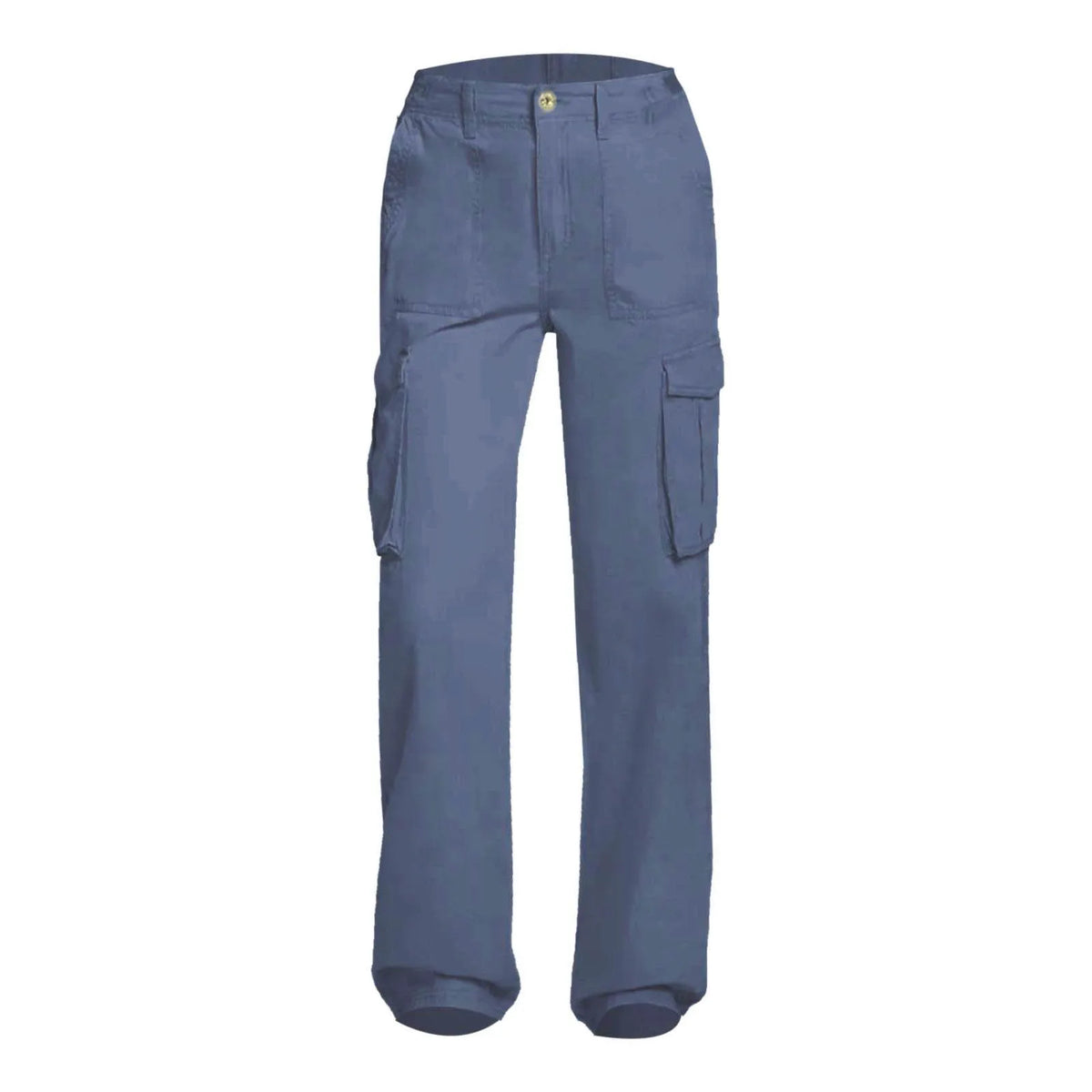 Adjustable Wide-Leg Cargo Pants