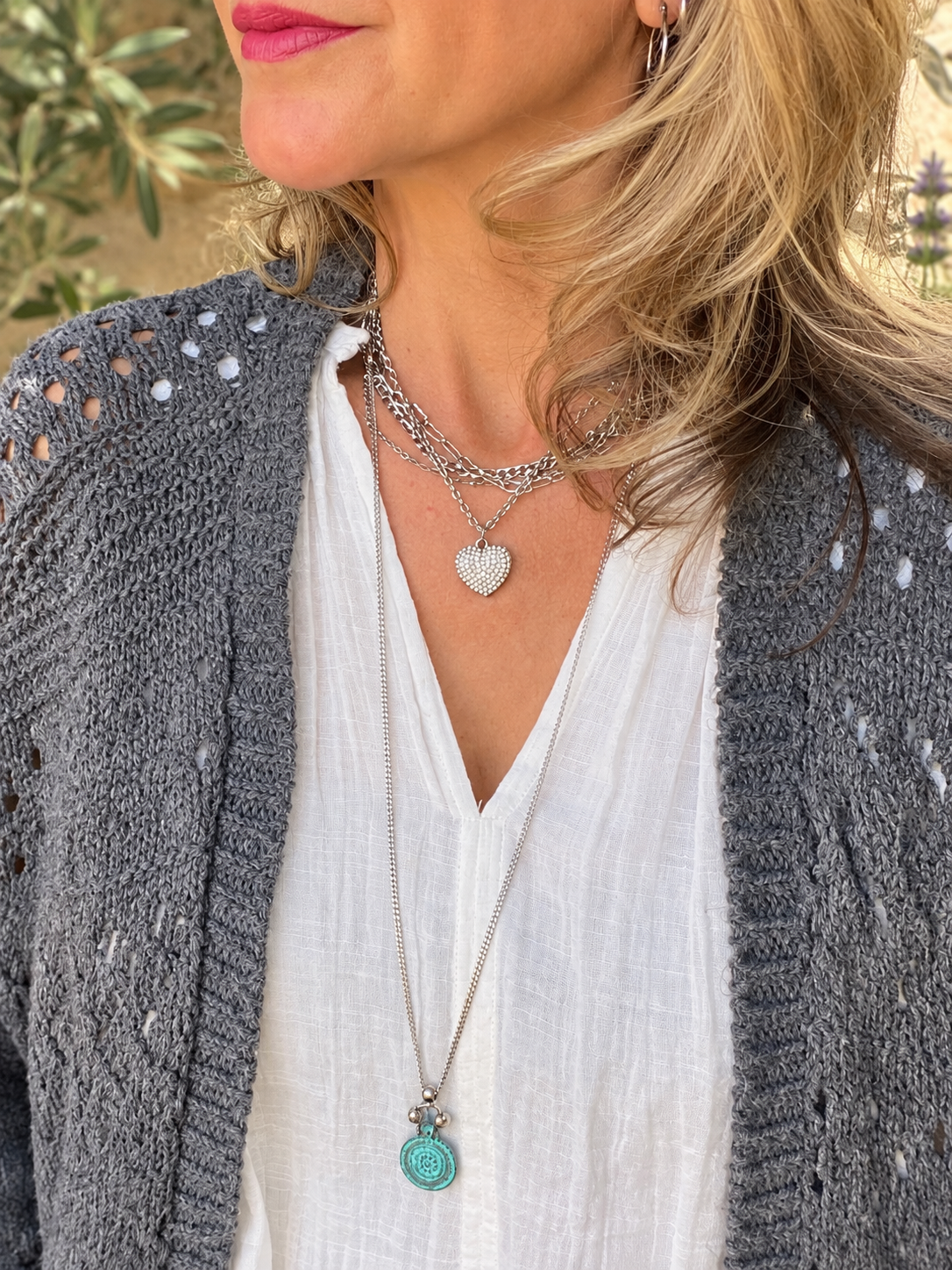 Layered Multi-Chain Necklace
