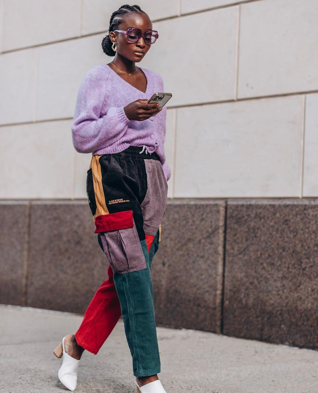 Urban Patchwork Cargo Pants