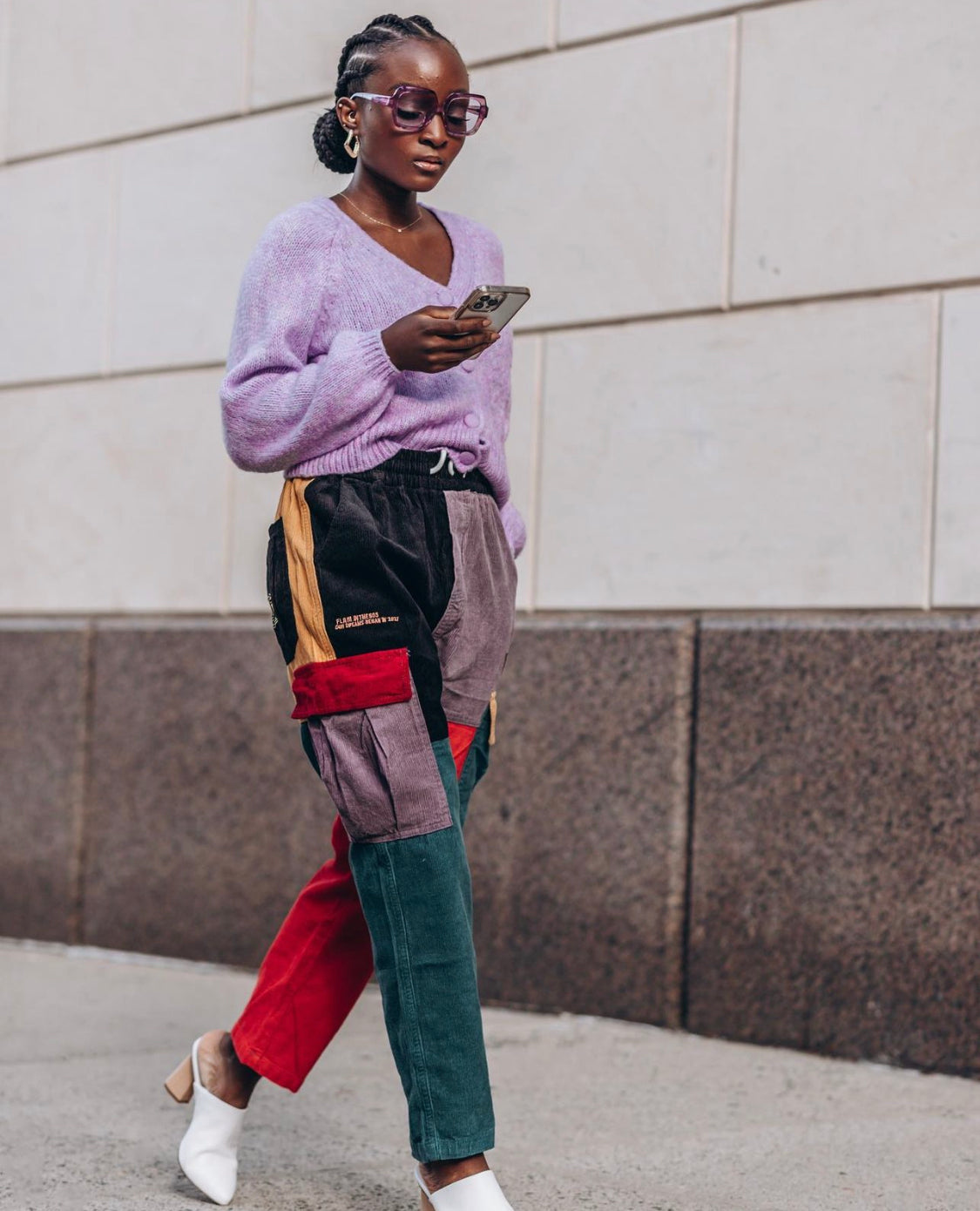 Urban Patchwork Cargo Pants