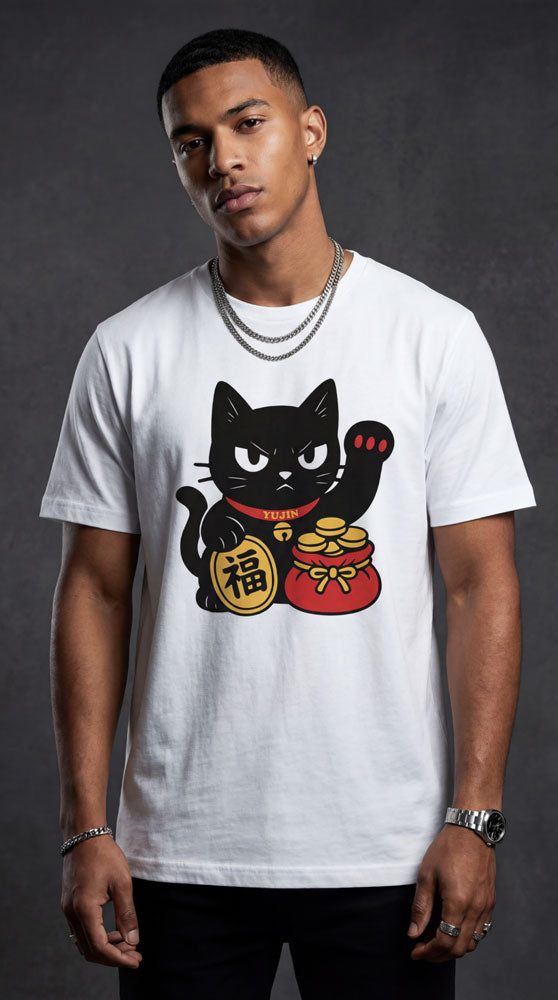 Lucky Black Cat Tee