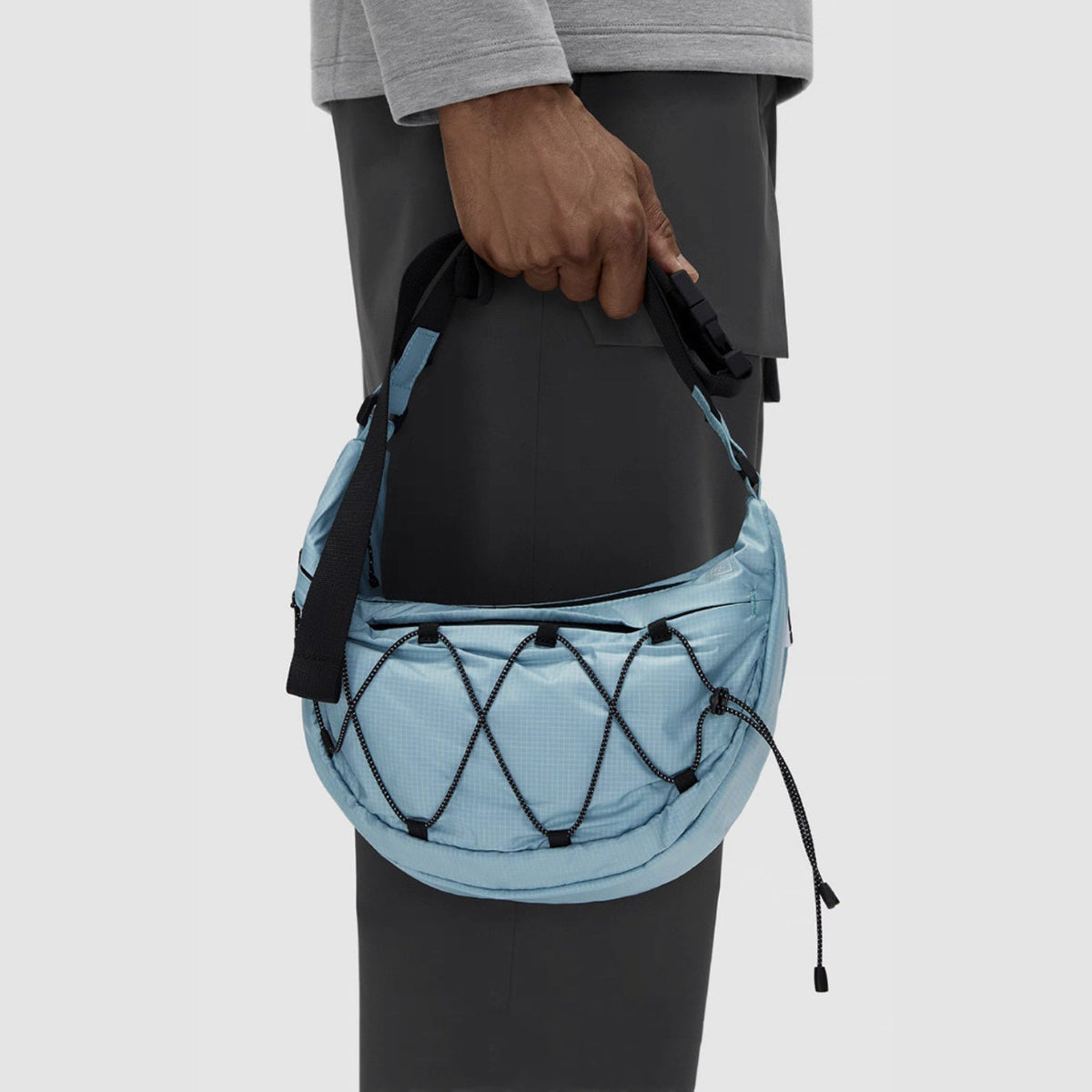 Nylon Crescent Sling Bag