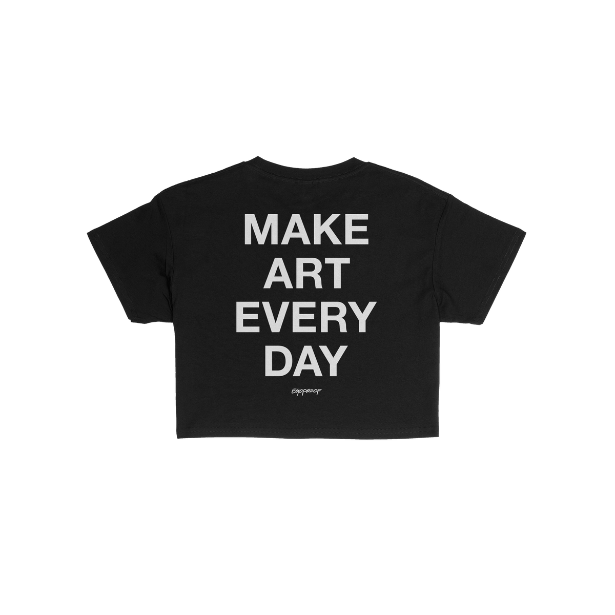 Make Art Every Day Crop Top