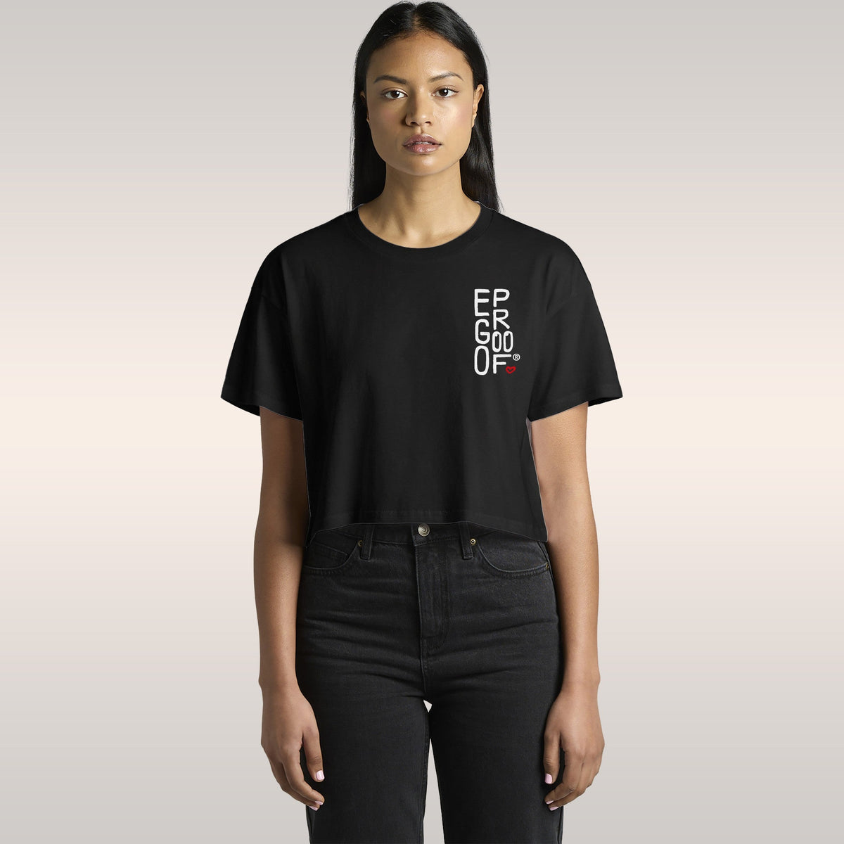 Make Art Every Day Crop Top
