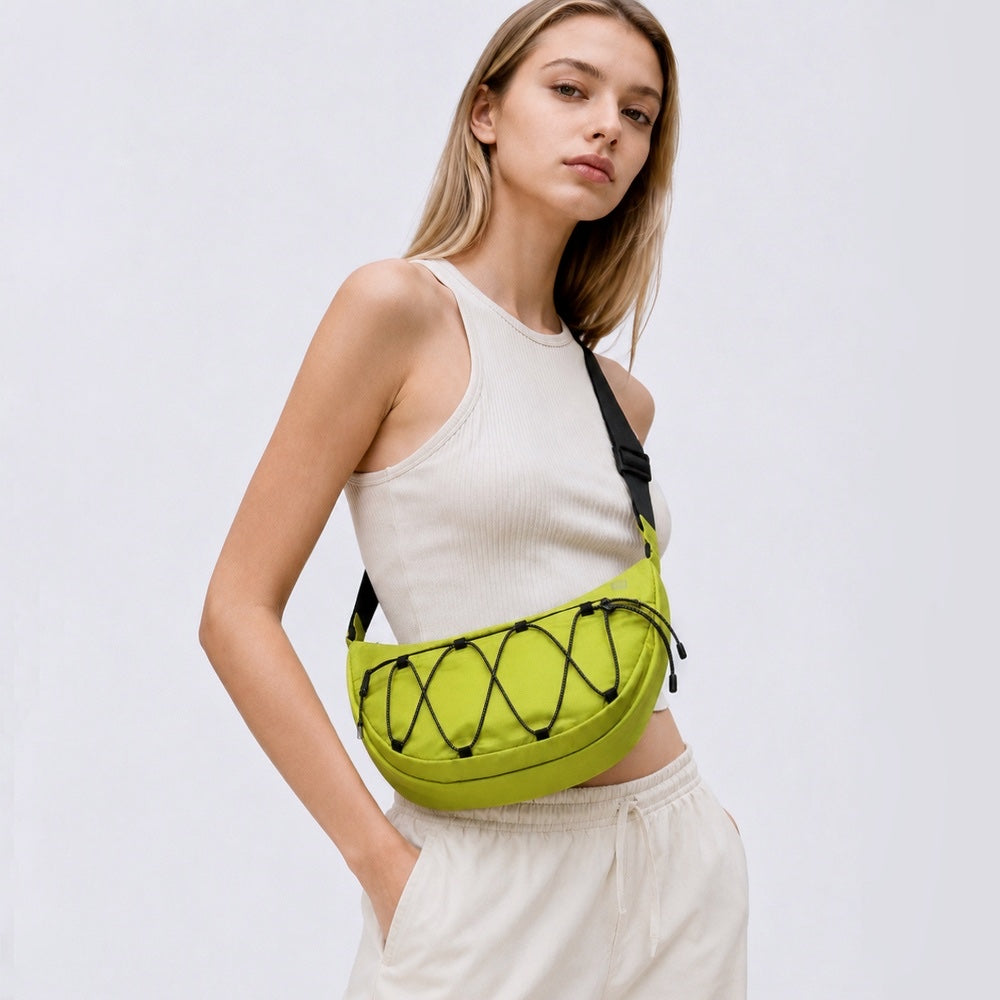 Nylon Crescent Sling Bag