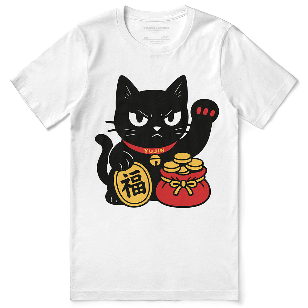 Lucky Black Cat Tee